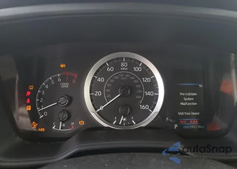 2020 Toyota Corolla Le z USA, uszkodzony, nr VIN 5YFEPRAEXLP095953